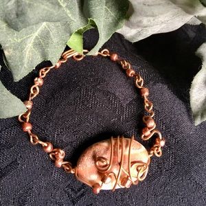 Handmade Copper Bracelet, Womens Copper Bracelet